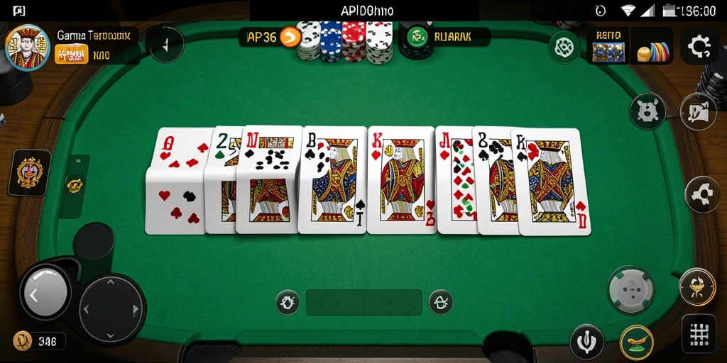 Tampilan seru gameplay Domino di API36.