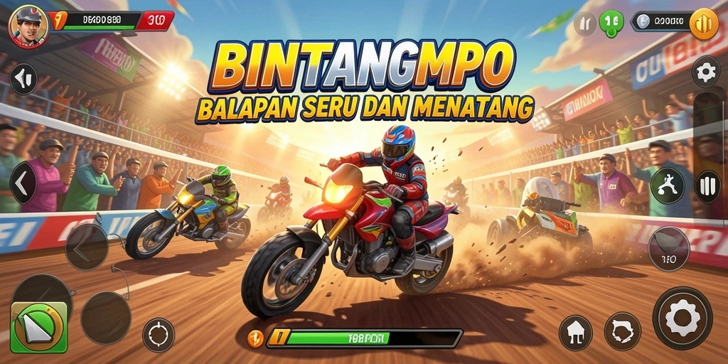 Tampilan gameplay BINTANGMPO yang seru dan menantang.