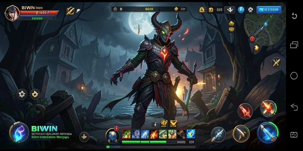 Gameplay seram dalam suasana yang mencekam dan menegangkan.