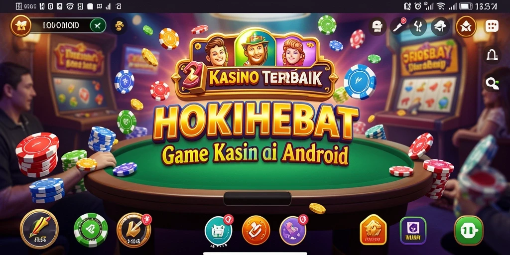 Tampilan gameplay HOKIHEBAT yang menarik dan seru.
