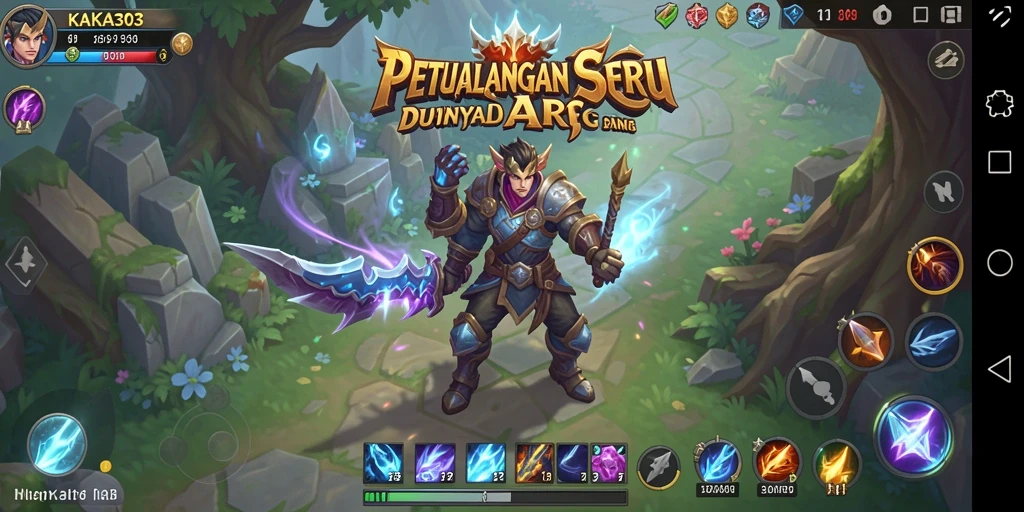 Tampilan gameplay ARPG yang seru di KAKA303.
