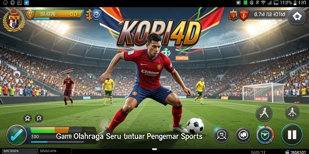 Gameplay KOPI4D yang seru dalam suasana pertandingan olahraga.
