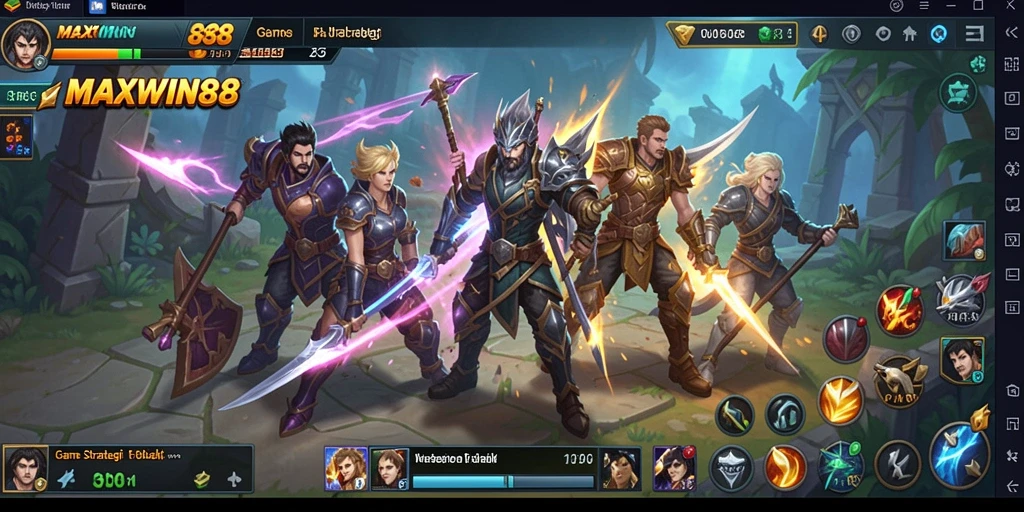 Tampilan gameplay SLG yang menarik dan penuh strategi.
