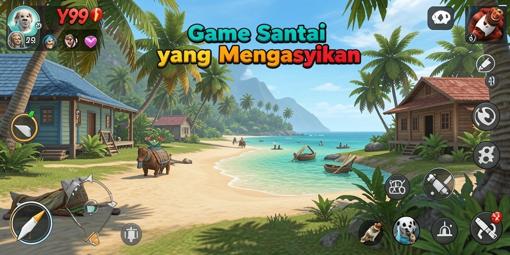 Tampilan gameplay Y89 yang penuh warna dan seru.