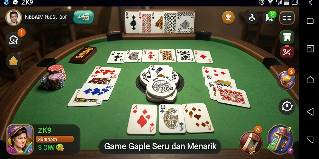Tampilan gameplay seru ZK9 yang menarik untuk dimainkan.